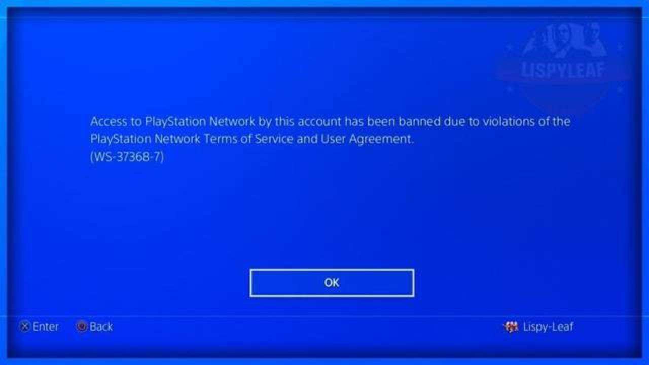 Baneos Playstation Network