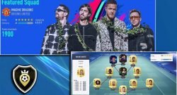 Equipo principal Squad Battles creado por Imagine Dragons