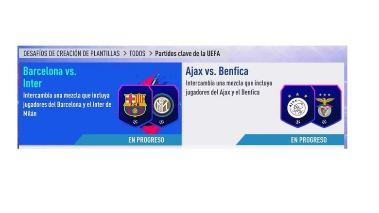 Equipos que han salido en las Marquesinas de FIFA 19