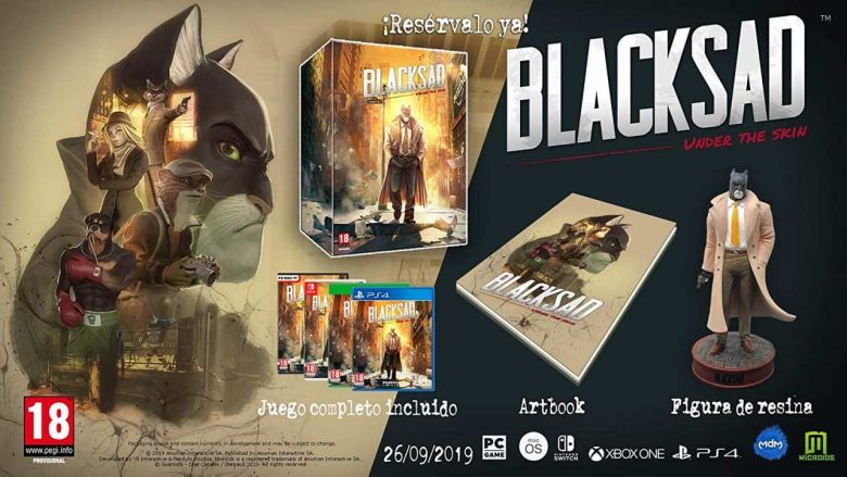 Blacksad under the skin no saldra en xbox one en su version coleccionista