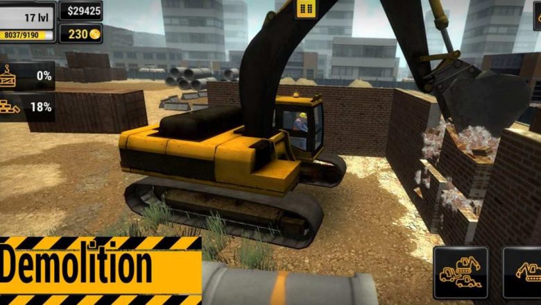 Construction Simulation llega a Switch