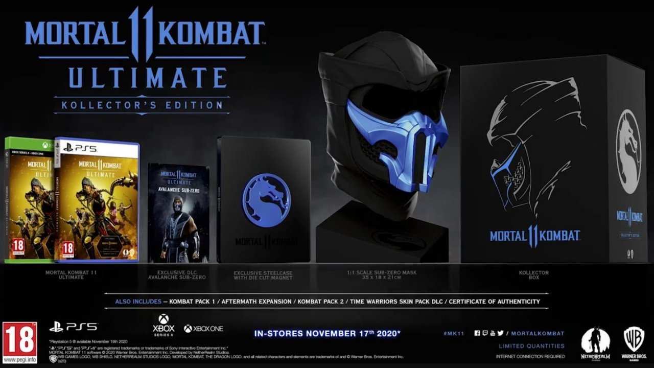 Mortal Kombat 11 Ultimate presenta su edición de coleccionista Gamelegant